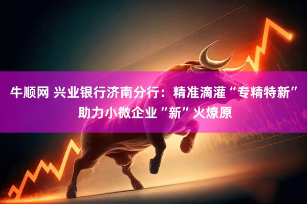 牛顺网 兴业银行济南分行：精准滴灌“专精特新” 助力小微企业“新”火燎原